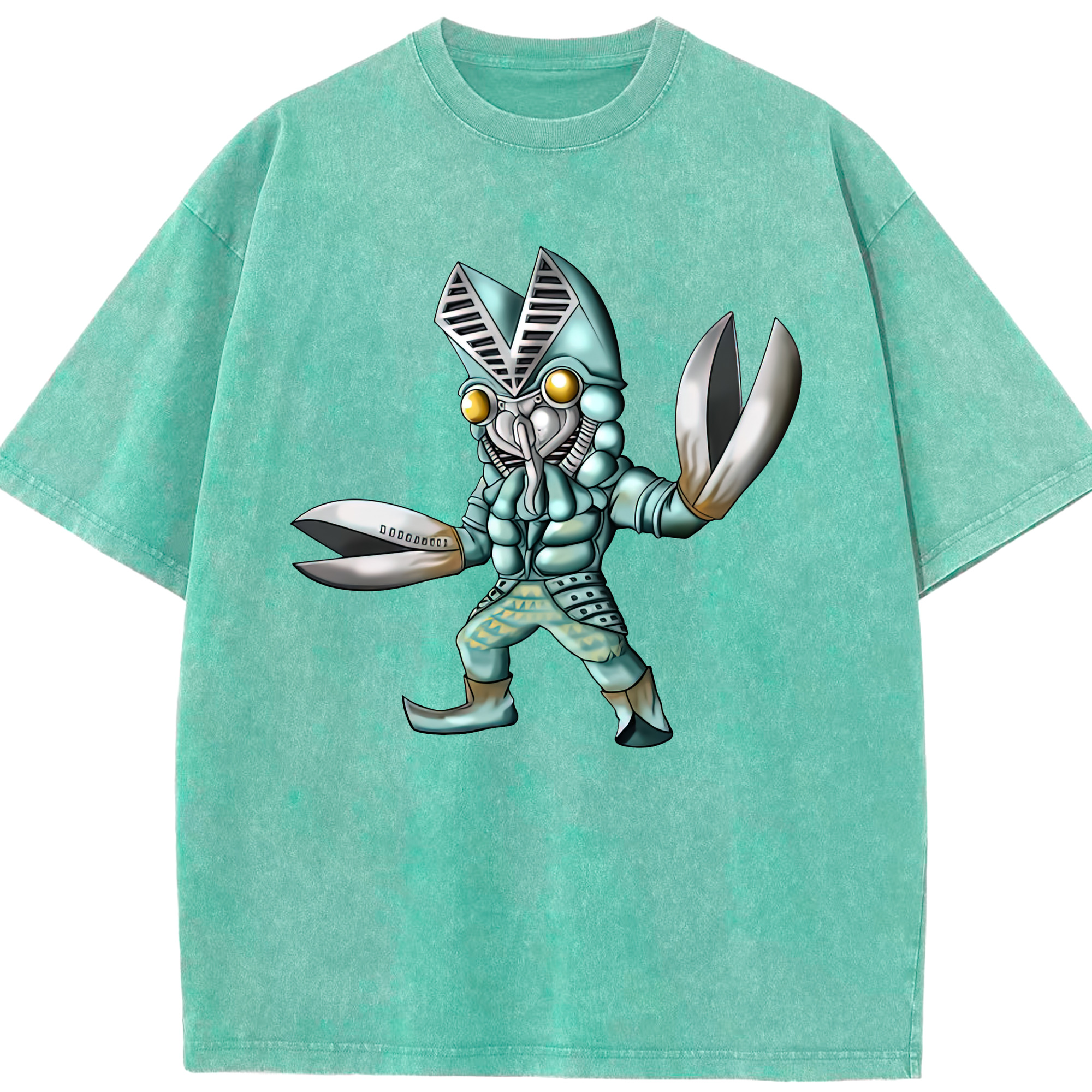 （画像用） ウルトラマン Ultraman 綿100% ヴィンテージ風 半袖Tシャツ（フロントプリント）